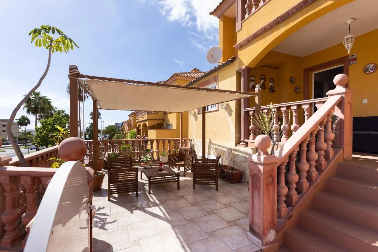 Luxury Villa With Private Pool With Aircon,Playa Del Duque 아데제 스페인